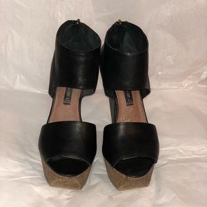 Steven by Steve Madden Colorblocked Wedges